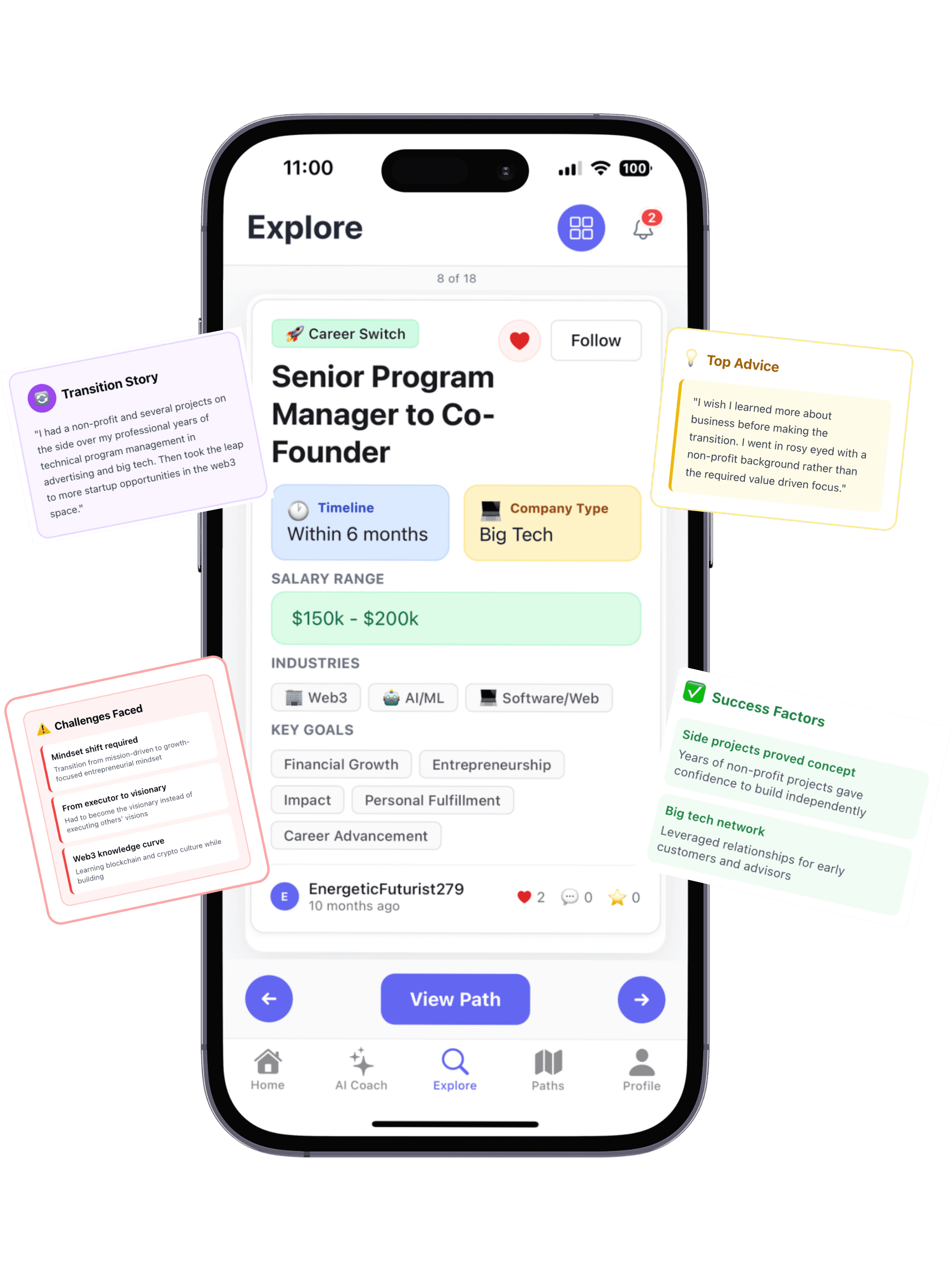 Discover career paths